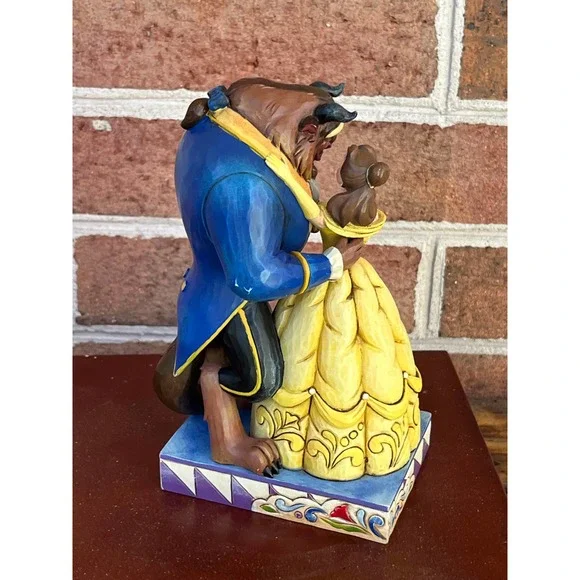 Disney Traditions Belle & The Beast Love Conquers All Figurine - Jim Shore - Picture 7 of 11